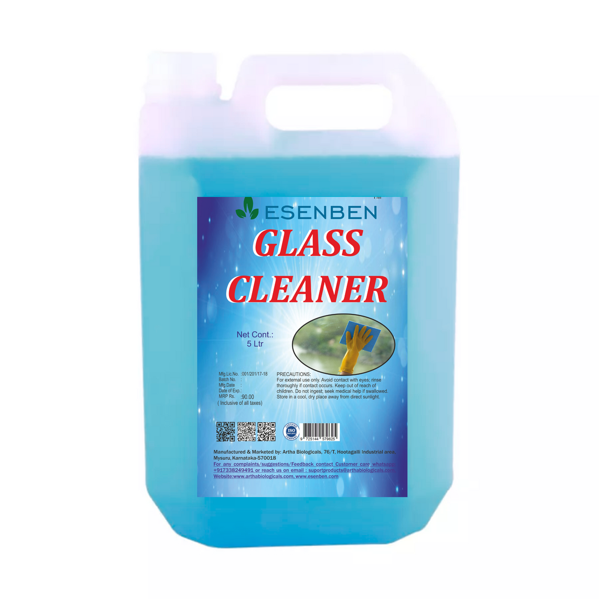 Esenben Glass cleaner - 5Ltr