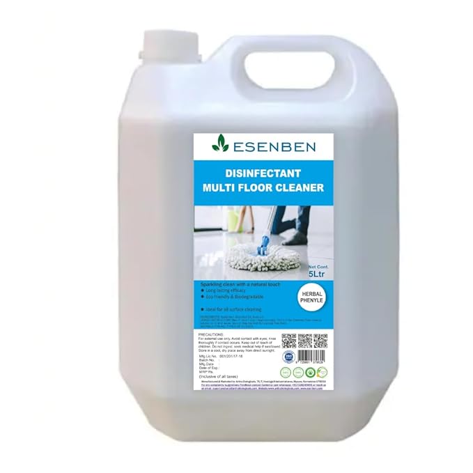 Disinfectant Multi Floor Cleaner, 5L, Herbal Phenyle, All Surface Cleaning