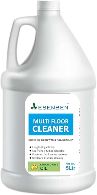 Multi Floor Cleaner with Lemon Grass Oil | 5 Litre | Suitable for all types of floors | Eco-friendly & Non-Toxic | Skin Safe, Baby Safe & Pet Friendly