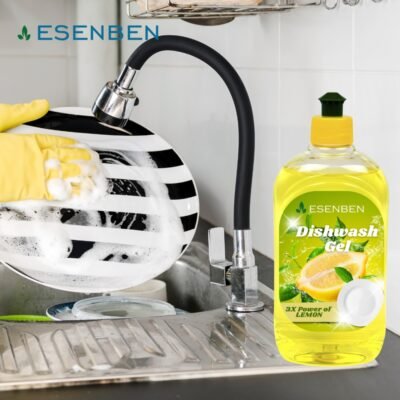 Esenben Dish wash Gel - Lemon Fragrance - 500ml - Pack of 2 - Image 10